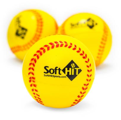 B1ST Practice Baseballs Foam Softballs Training Sporting Batting Soft Ball for C 