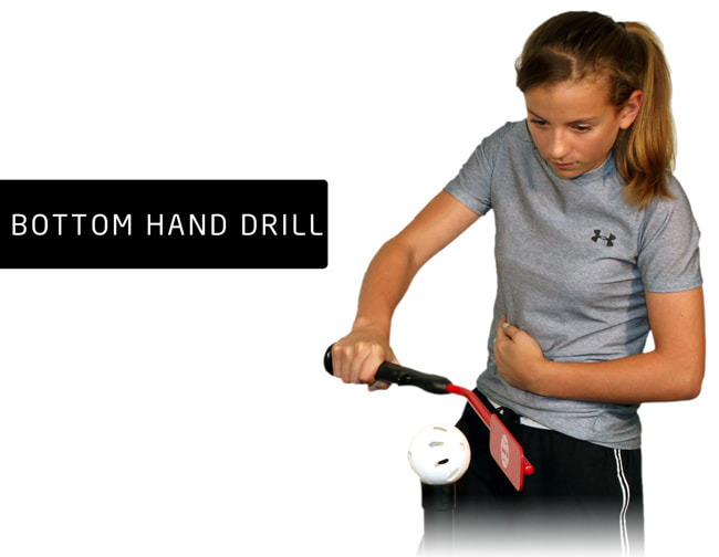 bottom hand swing drill