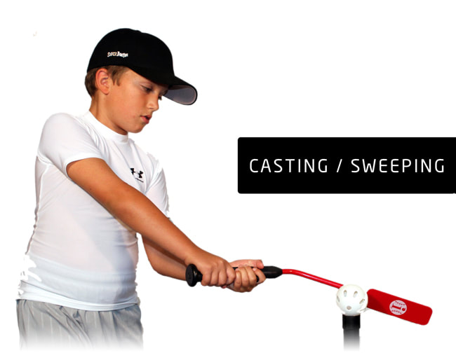 casting sweeping swing drill