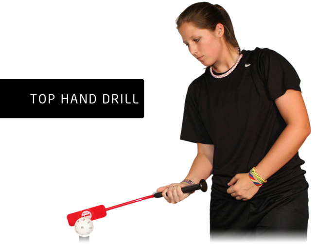 top hand swing drill